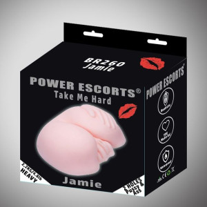 Masturbator-take Me Hard Jamie-pussy & Ass Masturbator 2,2kg Flesh