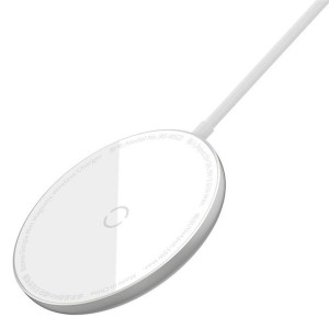 Baseus ładowarka indukcyjna Simple mini Magnetic 15W do MagSafe iPhone 12 b