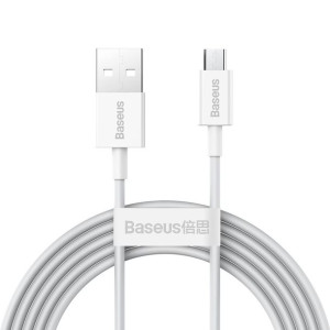 Baseus kabel Superior USB microUSB 2,0 m 2,0A biały