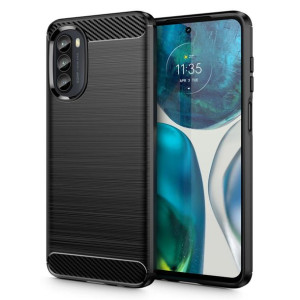 Tech-Protect TPUCARBON MOTOROLA MOTO G52/G82 5G czarny
