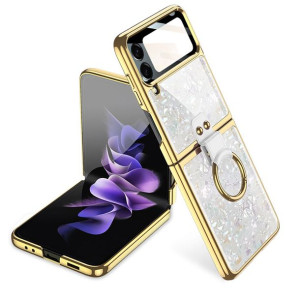 Tech-Protect MOOD RING SAMSUNG Z FLIP 4 WHITE/GOLD