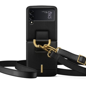 Tech-Protect Etui Wallet CHAIN SAMSUNG Z FLIP 4 czarny