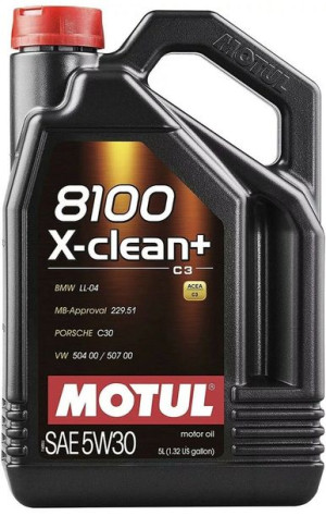 Olej silnikowy 5W30 Motul 8100 X-Clean+  5L