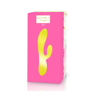 Rianne S Essentials - Xena Rabbit Vibrator Coral & French Rose