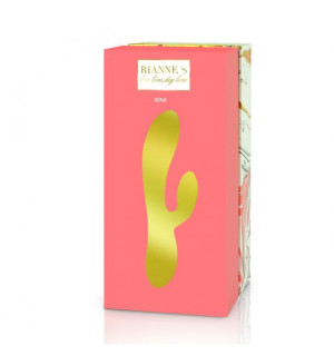 Rianne S Essentials - Xena Rabbit Vibrator Peach & Coral