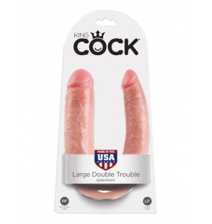 King Cock U-shaped Large Double Trouble