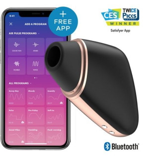 Satisfyer Love Triangle Black Incl. Bluetooth And App