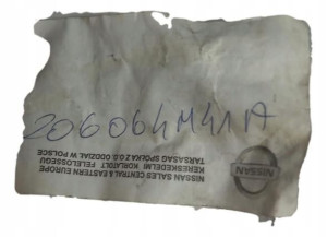 206064m41a Śruba Wydechu Altima Sentra Oe Nissan