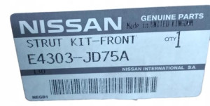 E4303jd75a Amortyzator Przód Lewy Qashqai Nissan