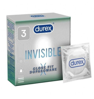 Durex Invisible Close Fit 3 Szt.