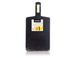 Deska plastikowa 35 cm czarna VEGANA PRACTIC