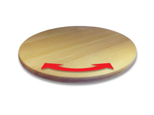 Talerz deska drewniana do pizzy 35 cm PRACTIC