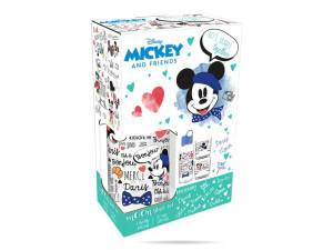 DISNEY Mickey zestaw szkło niebieski INVICTUS 1928