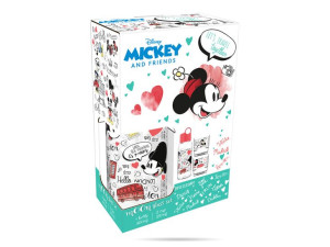DISNEY Mickey zestaw szkło czerwony INVICTUS 1928