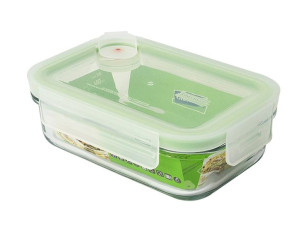 Szklany pojemnik z pok. do żywności 0.4l GLASSLOCK
