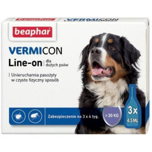 Beaphar VERMIcon Line-on Dog Krople Przeciwko Ektopasożytom Dla Dużych Psów