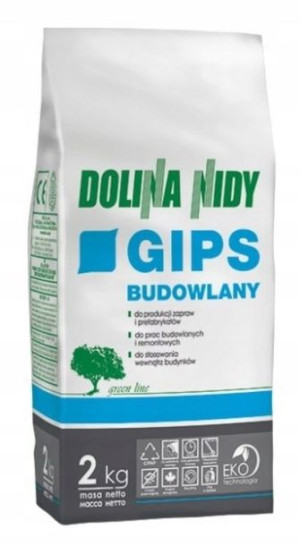 DOLINA NIDY gips budowlany 2kg (1408)