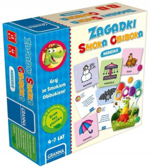 Zagadki smoka obiboka niebieskie 03567 Granna