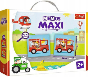 Memos maxi pojazdy 02267 Trefl