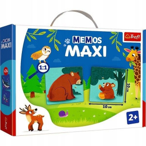 Memos maxi zwierzęta i ich dzieci 02268 Trefl