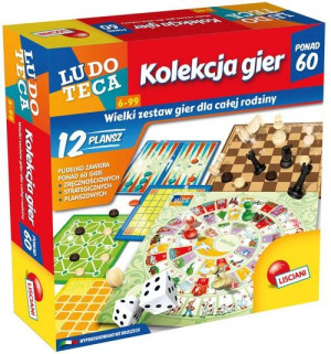 Lisciani 57023 zestaw 60 gier 89819