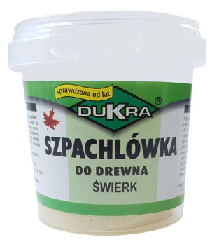DUKRA świerk szpachlówka do drewna, kit stolarski 200g (8957)