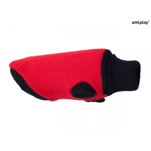 Amiplay Sweterek Dla Psa Oslo 19 cm Czerwony