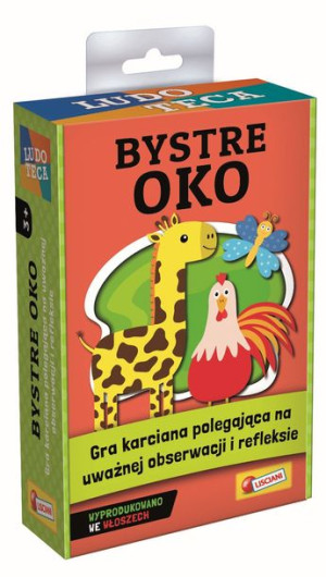Lisciani ludoteka gra bystre oko 91270