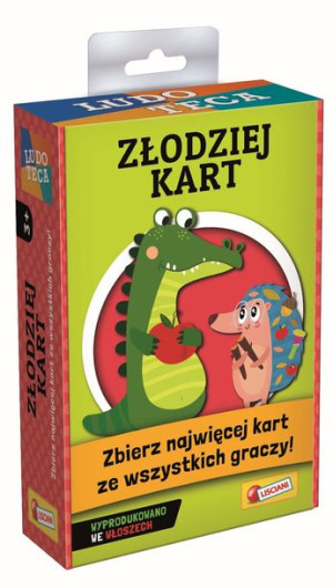 Lisciani ludoteka gra złodziej kart 91256