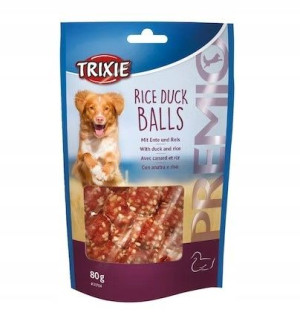 Przysmaki dla psów Trixie Premio rice duck ball80g