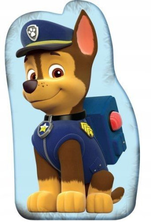 Poduszka Psi Patrol Chase 39 Cm Gruba
