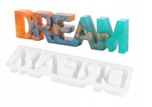 Forma silikonowa napis - DREAM