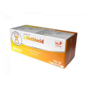 Vetfood L-Methiocid Dla Psa I Kota 120 kapsułek
