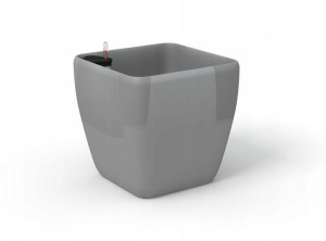 Donica Quadra z systemem nawadniania Silver 28/26