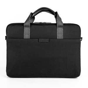 Torba UNIQ Stockholm laptop Sleeve 16 cali czarny/midnight black
