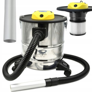 Odkurzacz Popiołu Kominka Sadzy Gruzu 1600w Filtr