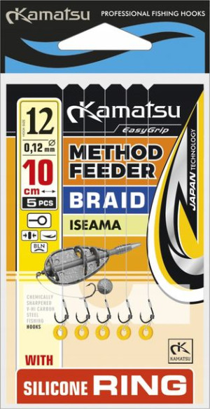 Kamatsu Method Feeder Iseama Silicone Ring 8 Blno