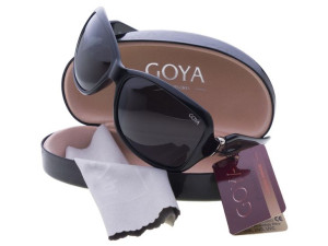 Goya G 190 CZ - Czarne okulary przeciwsłoneczne muchy z filtrem polaryzacyj