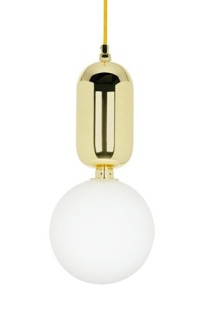 Lampa wisząca BOY S Fi 18 złota - LED, szkło, metal