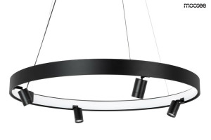 MOOSEE lampa wisząca CIRCLE SPOT 74 BLACK czarna