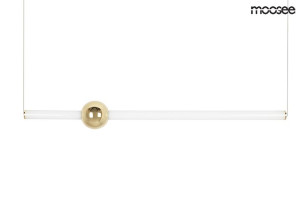 MOOSEE lampa wisząca LIBRA 90 IN  biała / złota