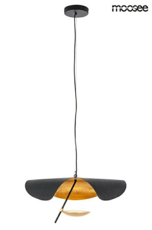 MOOSEE lampa wisząca STING RAY 80  czarna / złota