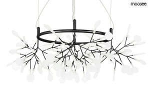 MOOSEE lampa wisząca FLORA 80 czarna