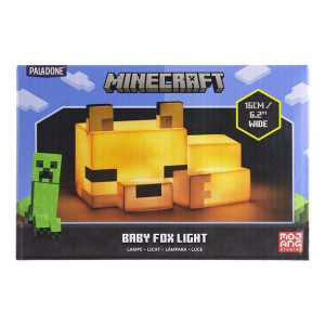 Minecraft Lisek Lampka wys. 16 cm