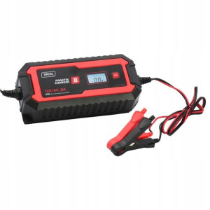Prostownik Samochodowy Ideal Praktik 8 Lcd 12v