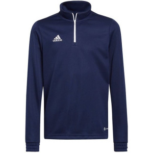 Bluza dla dzieci adidas entrada 22 tr top granatowa h57484