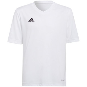 Koszulka dla dzieci adidas entrada 22 jsy biała hc5054