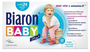 Biaron Baby po 24 miesiącu życia 30 kapsułek twist-off - Długi termin ważno
