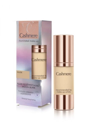 Cashmere Fluid rozświetlający Moon Blink - Nude 30ml