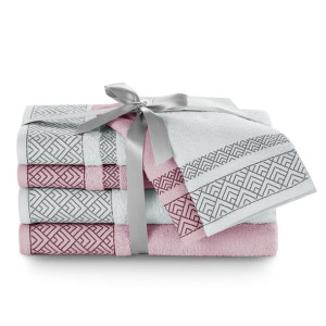 Amelia Home Ręcznik Volie Pow+sil Set2*50x90+2*70x140+2*30x50